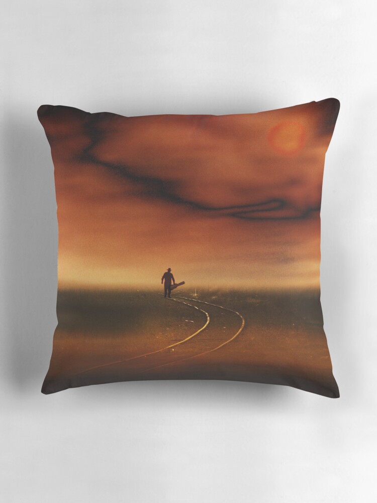 Thumbnail 3 of 4, Pillow, Blues Man designed and sold by ronmoss.