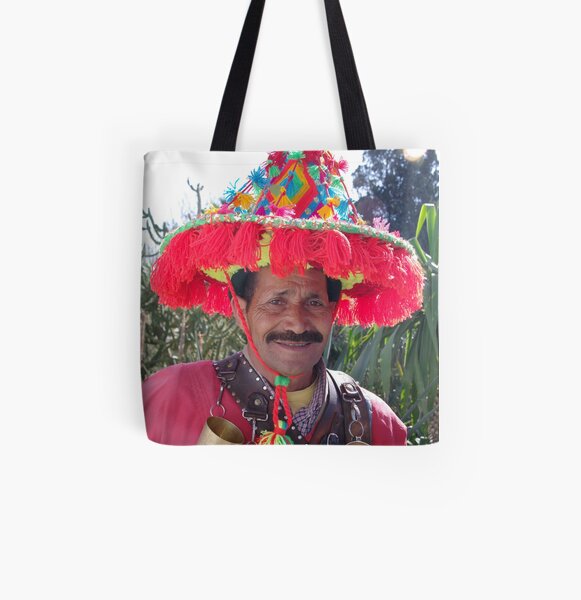 Berber Water Seller - Marrakech, Morocco All Over Print Tote Bag