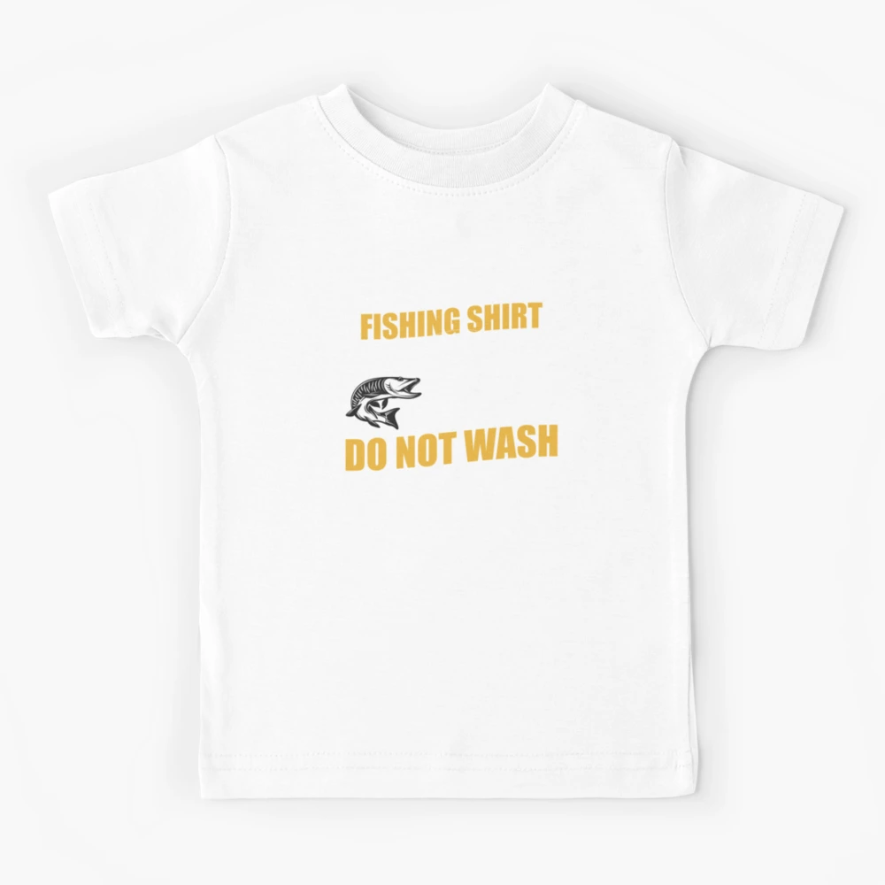 Premium Funny This is my lucky fishing t-shirt, Do Not Wash Design Khaki  t-shirt Gift - Khaki, 2XL 50-52 chest