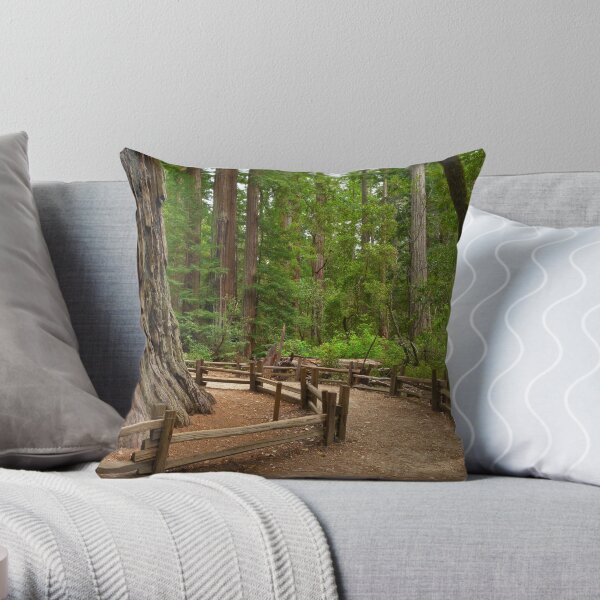 Big Basin Giant Throw Pillow