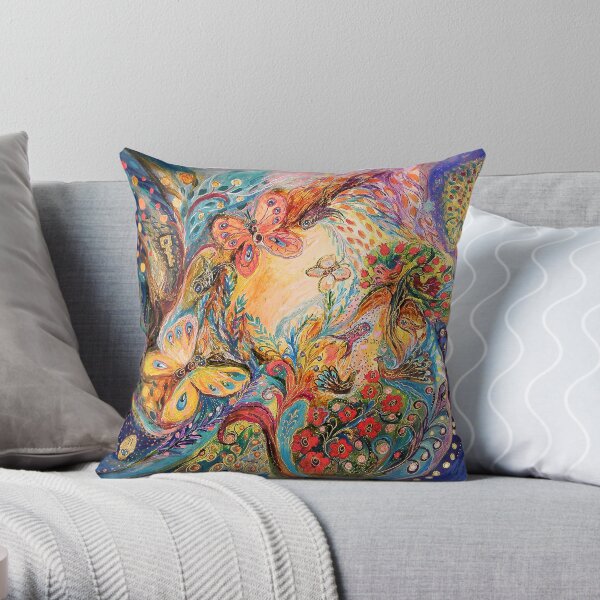 The Melancholy for Chagall Throw Pillow