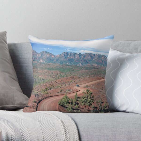 Bunyeroo Valley, Flinders Ranges, South Australia Throw Pillow
