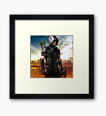 Green Arrow Framed Print