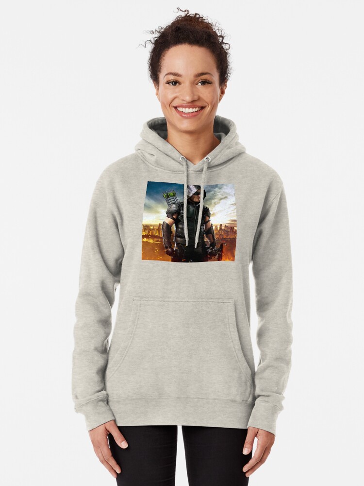 arrow pullover sweatshirt