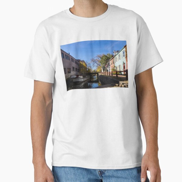 Item preview, The Georgetown - an Old Boat on Historic Chesapeake and Ohio Canal in Washington DC designed and sold by Georgia Mizuleva.