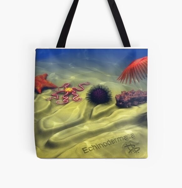 Echinodermata All Over Print Tote Bag