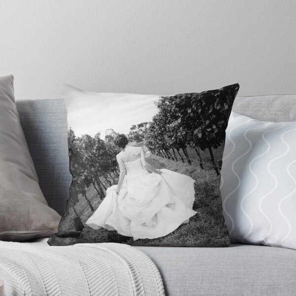 Item preview, A bride making her way down through a vineyard designed and sold by John Englezos.