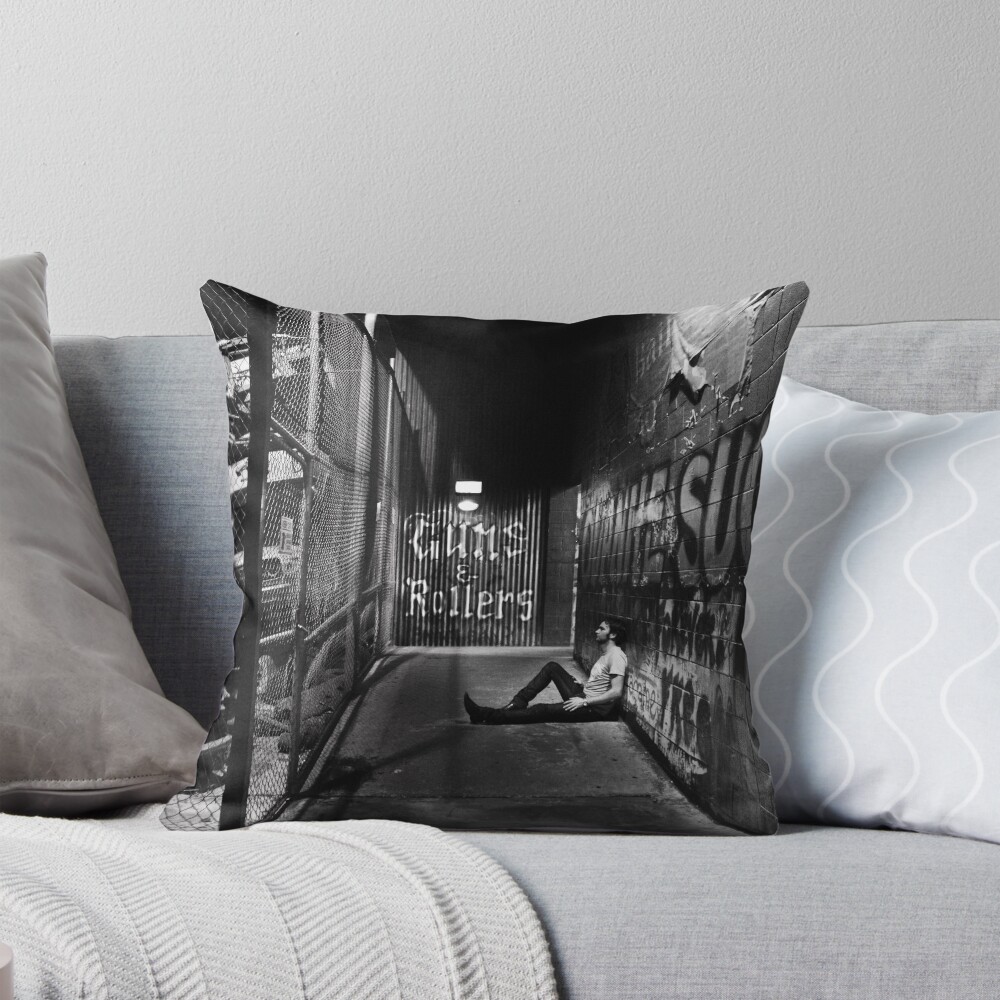 Item preview, Throw Pillow designed and sold by NomadderWhere.