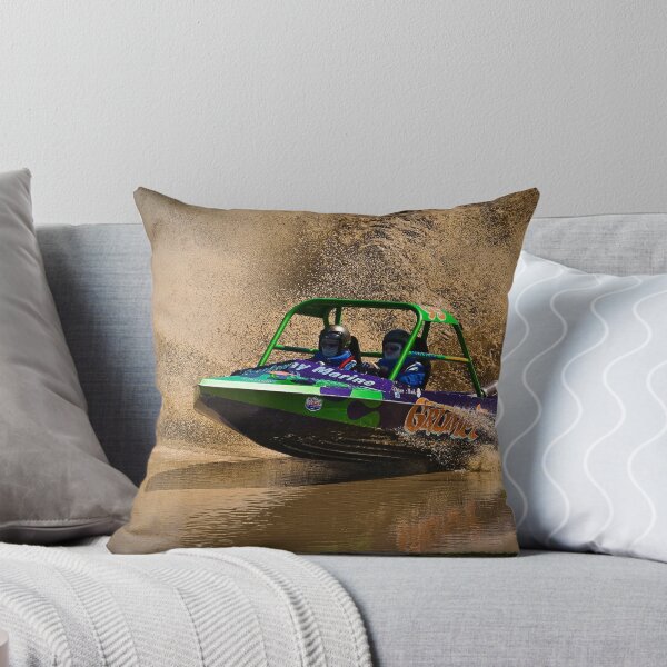 Artikelvorschau, "Grumpy" - V8 Jetboat entworfen und verkauft von John Quixley.