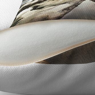 Alternate view of North Sea Throw Pillow