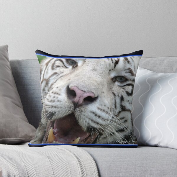 Item preview, "White Tiger" designed and sold by Maj-Britt Simble.