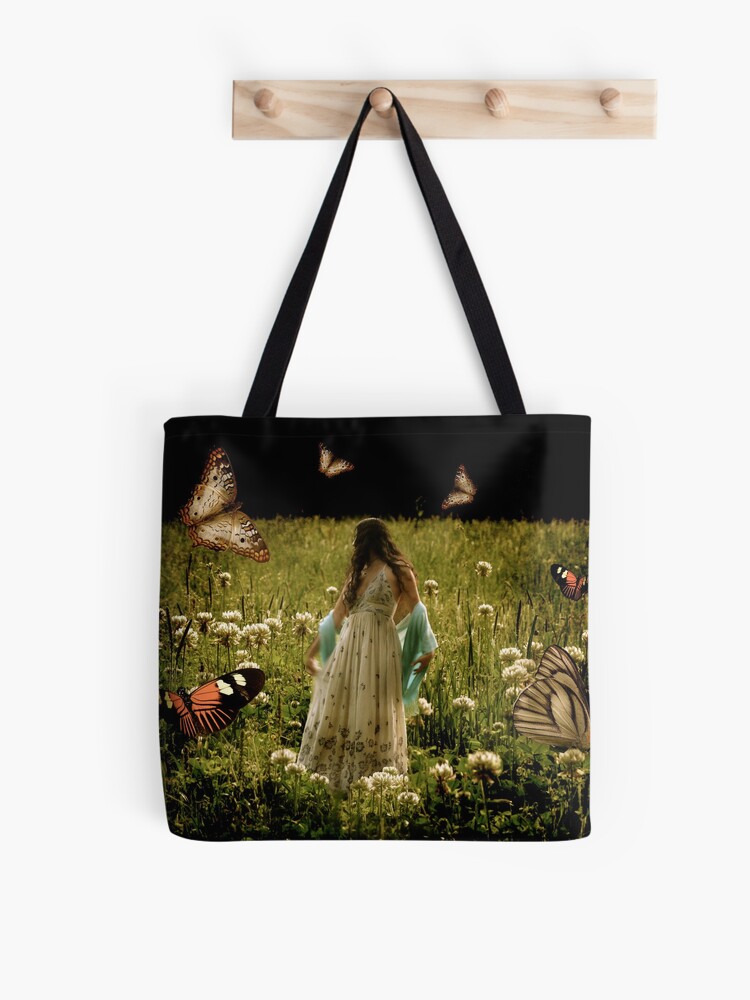 Thumbnail 1 of 2, Tote Bag, In the Clover designed and sold by KatarinaSilva.