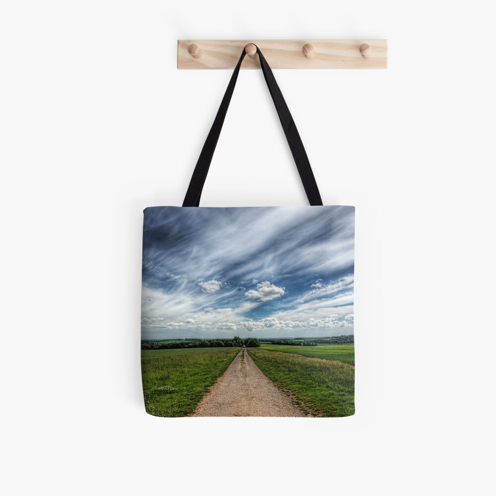 A Farm Road Just Outside Winchester Tote Bag