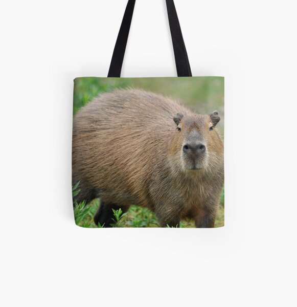 A Cabybara All Over Print Tote Bag