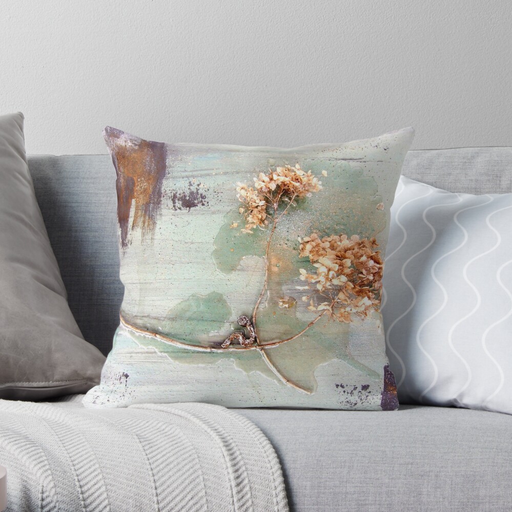 ...on a sunny afternoon... Throw Pillow