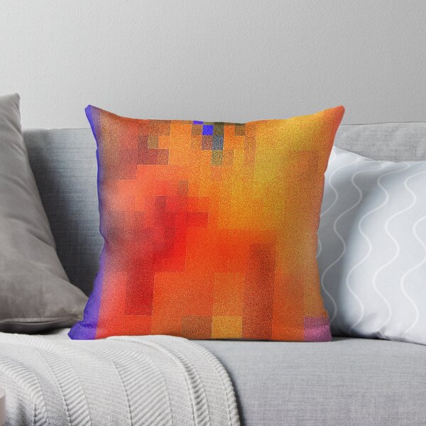 Rain and fog Throw Pillow