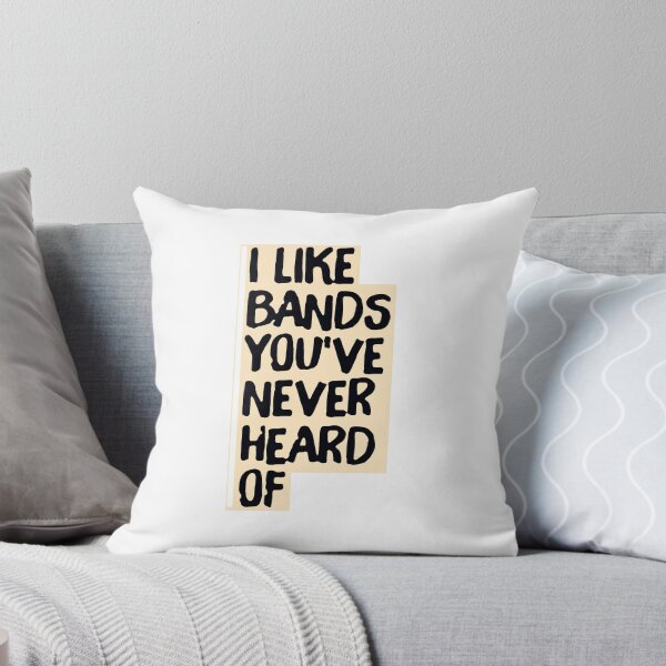 Item preview, I Like Bands You've Never Heard Of! designed and sold by LordNeckbeard.