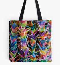 Paper Cranes at Fushimi Inaritaisha Tote Bag