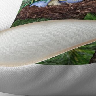 Alternate view of Ocean Invasion #3: First Breakfast Throw Pillow