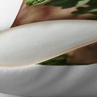 Alternate view of Sea Spurge Throw Pillow