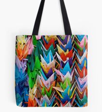 Paper Cranes at Fushimi Inaritaisha Tote Bag