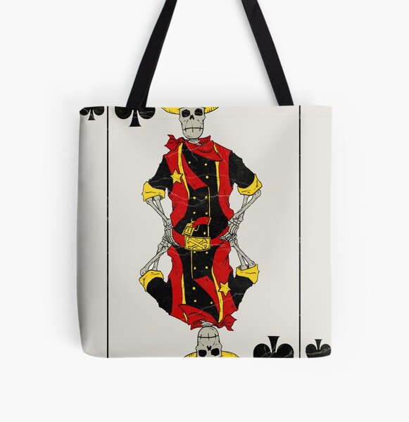 King of Spades All Over Print Tote Bag