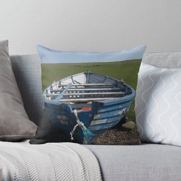 Da Boat - Stenness Throw Pillow