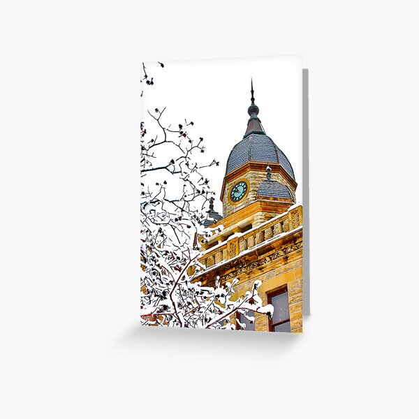 Denton Courthouse Greeting Card