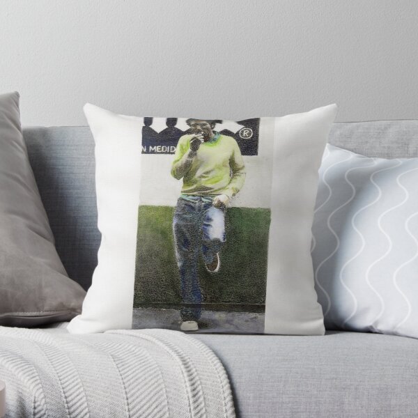 Kid # 18 (watercolor) Throw Pillow
