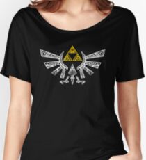 Zelda - Hyrule Gekritzel Baggyfit T-Shirt