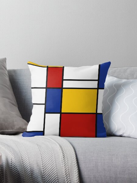 Primary color throw pillows best sale