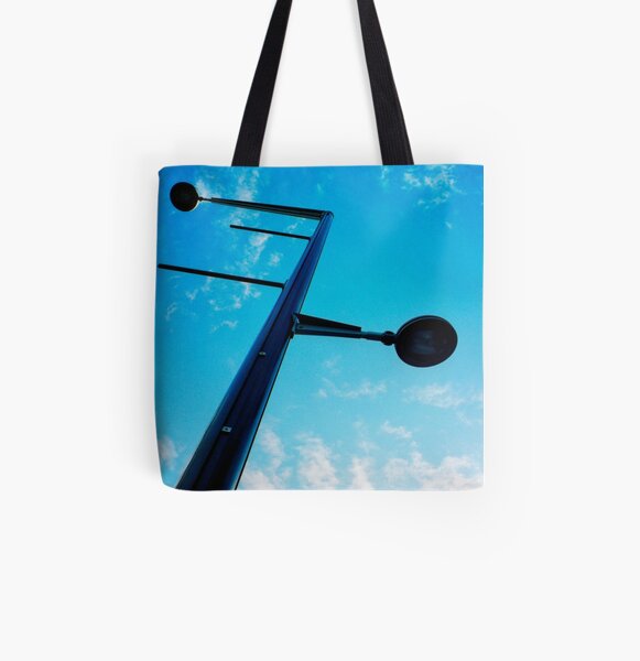 "Lamp Post" All Over Print Tote Bag