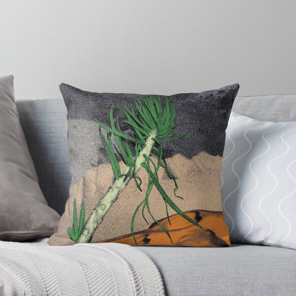 The Last Tree We Saw Throw Pillow