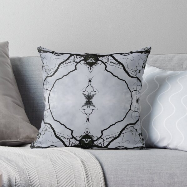 Curly Willow Throw Pillow
