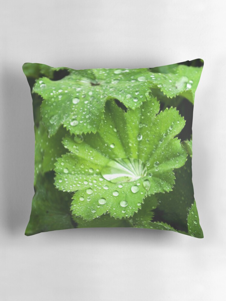 Thumbnail 3 of 4, Pillow, Lady's Mantle - bejeweled designed and sold by steppeland.