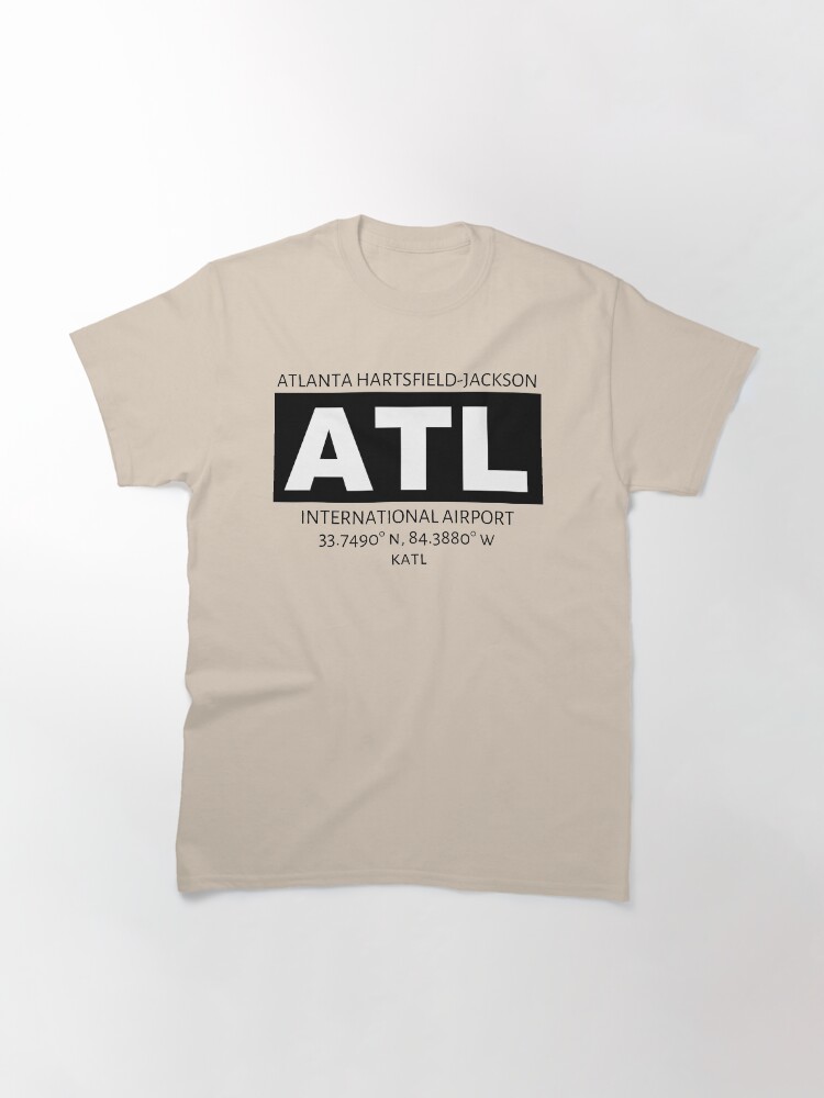 Alternate view of Atlanta Airport ATL Classic T-Shirt