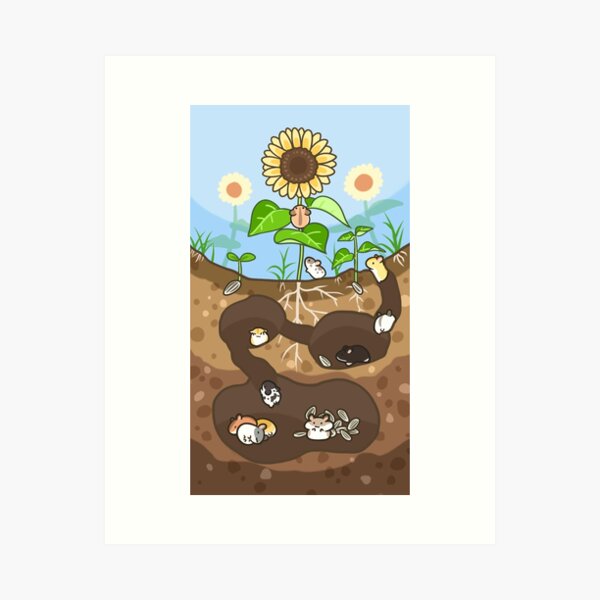 Item preview, Sunflower Burrow designed and sold by pawlove.