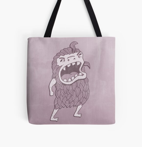 Sasquatch All Over Print Tote Bag