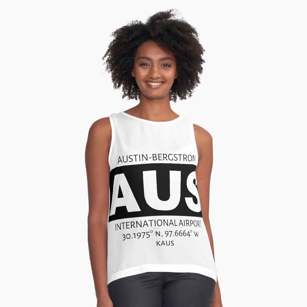 Item preview, Sleeveless Top designed and sold by AvGeekCentral.