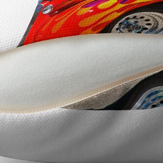 Alternate view of Flame On Throw Pillow