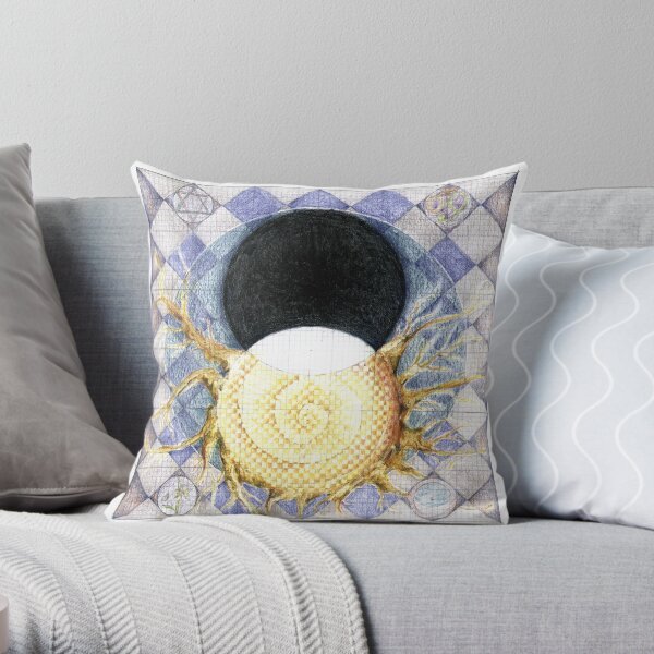 wheel 2: Co-Creative Evolution Throw Pillow