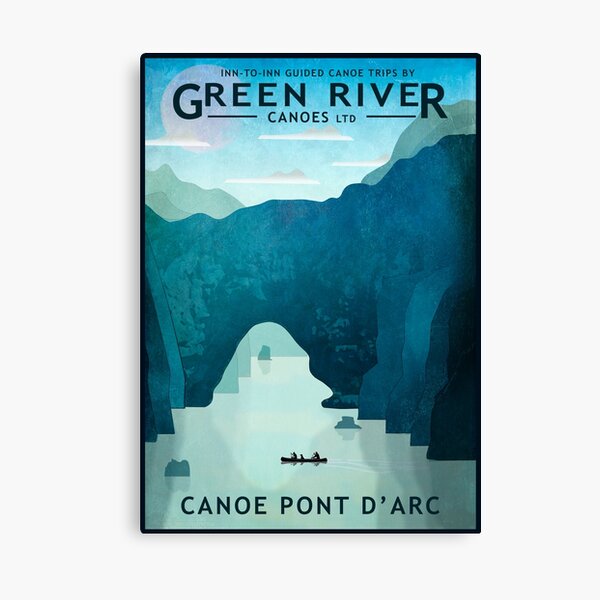 Explore Pont D'Arc Canvas Print