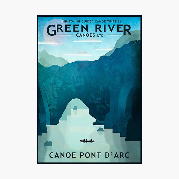 Explore Pont D'Arc Photographic Print