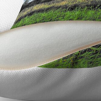 Alternate view of Layers Throw Pillow