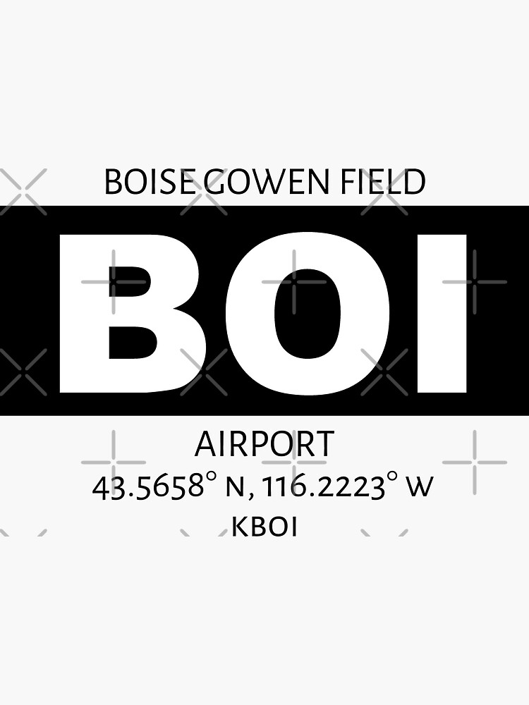 Boise Gowen Field Airport BOI by AvGeekCentral