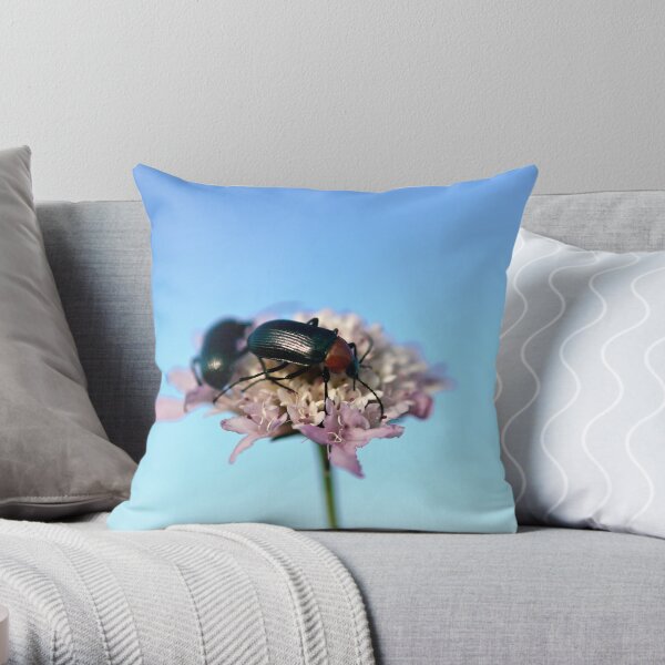 world of two Throw Pillow