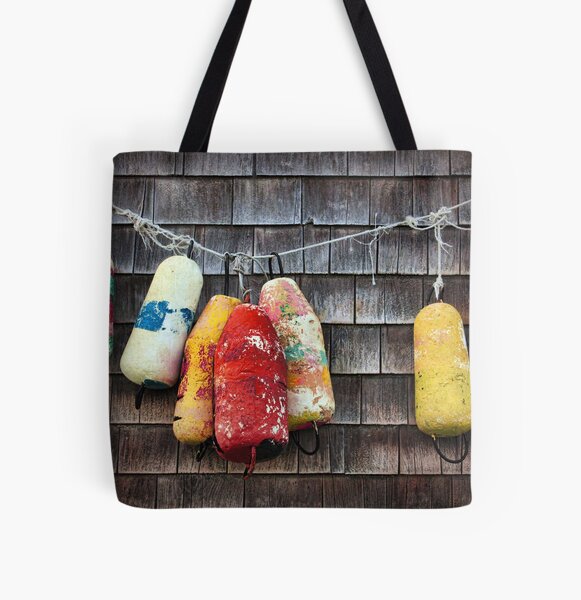 All Strung Up All Over Print Tote Bag