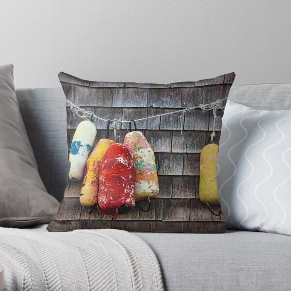 All Strung Up Throw Pillow