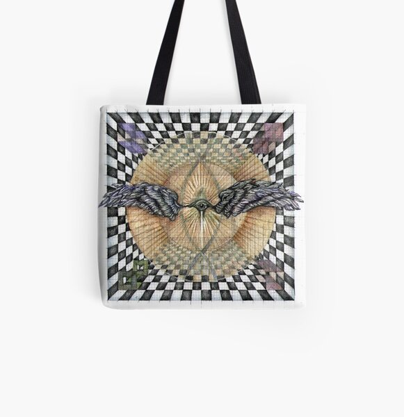 wheel 6: Perceptual Insight All Over Print Tote Bag