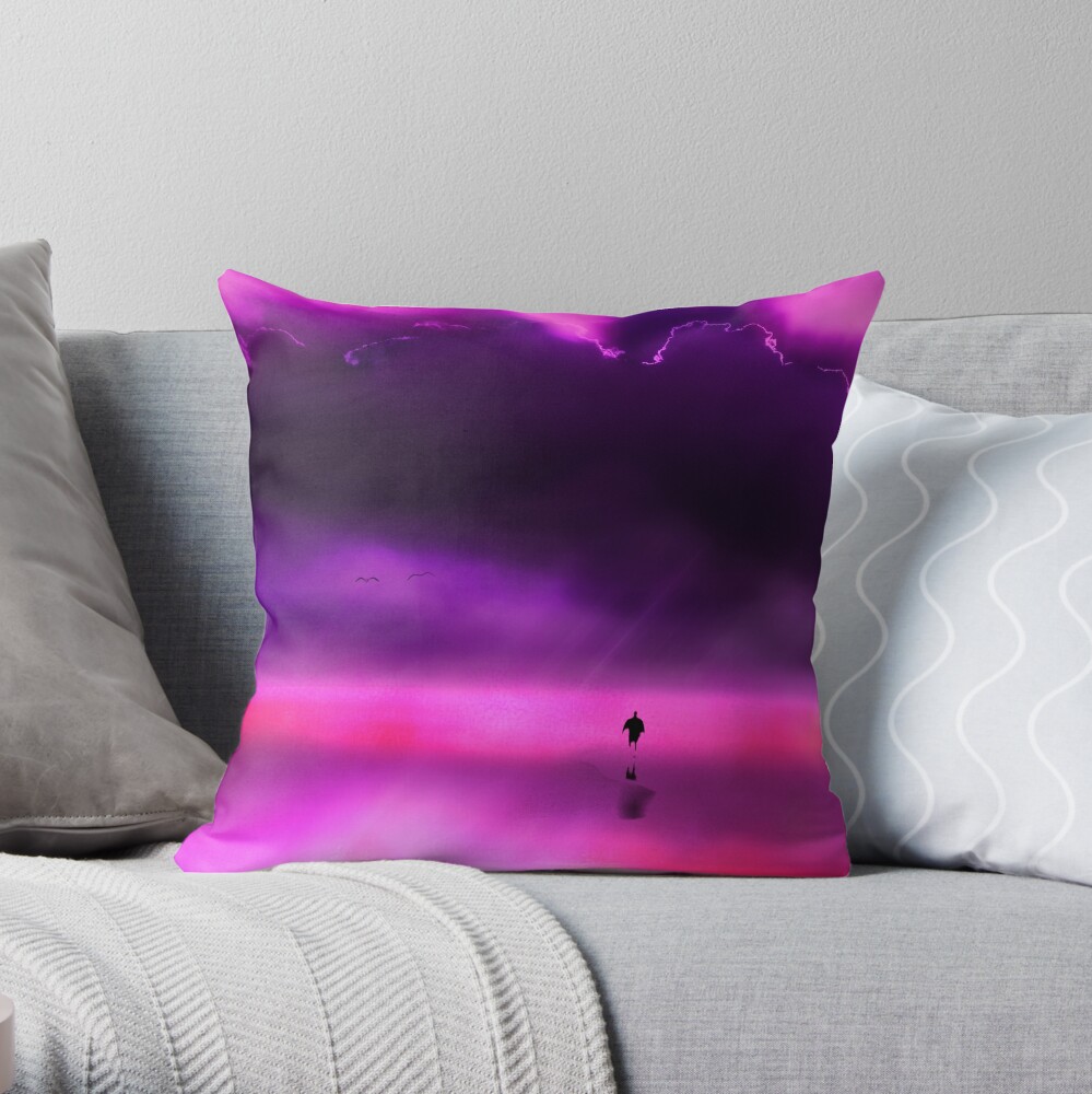 L I F E Throw Pillow